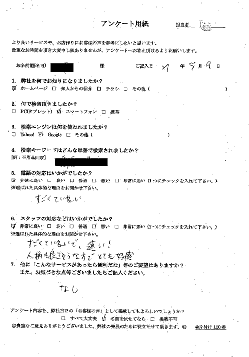 大垣市・30代女性/匿名希望様