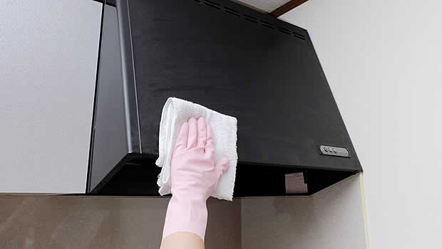 岐阜片付け110番の換気扇(レンジフード)掃除サービス