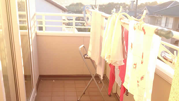 岐阜片付け110番のベランダ掃除サービス